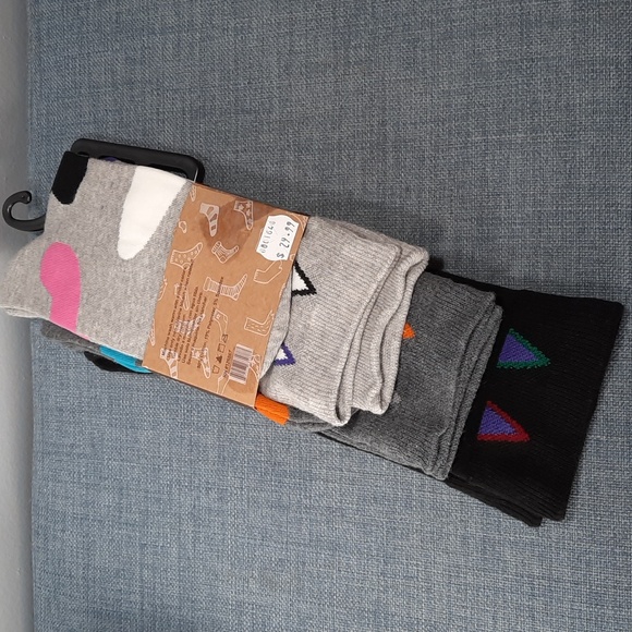 Socks Sox Set Paper Animal Face Funny Fun Gift Father's Day Dad Grandpa - Picture 2 of 6